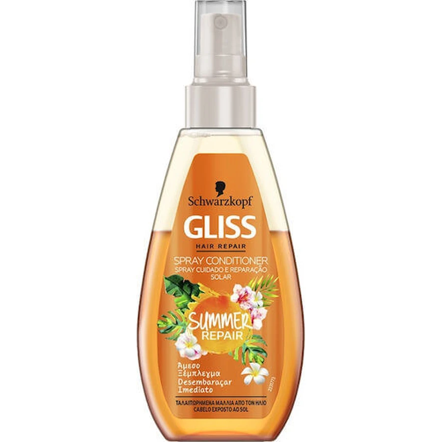 Schwarzkopf Gliss Summer Repair Balsamo di mantenimento del colore per capelli tinti 150ml