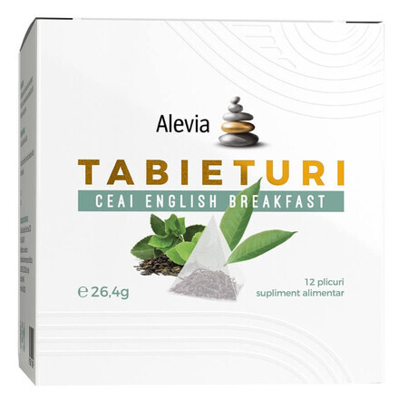 Tabieturi English breakfast tea, 12 bustine, Alevia