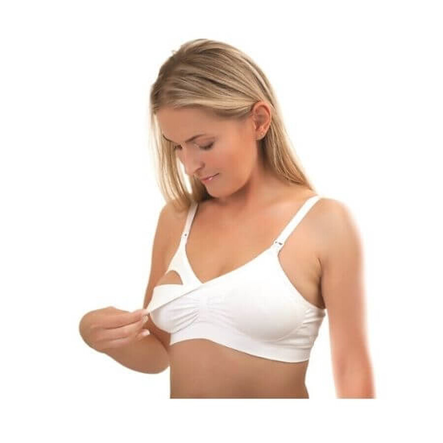 Soutien-gorge d&#39;allaitement blanc, Bonnet C 75-80 cm, Babyono