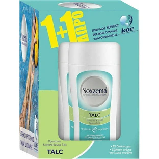 Noxzema Talc 48h Antyperspirant Dezodorant Roll-On 2 x 50ml Dezodorant 48h w kulce 2x50ml