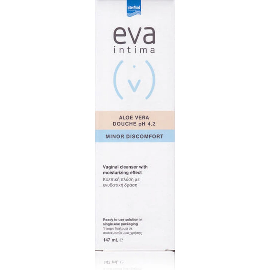 InterMed Eva Intima Intima Minor Discomfort Aloe Vera Dusche pH 4,2 Flüssigkeit 147ml