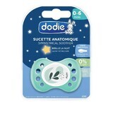 Anatomic pacifier Full Moon Night, 0-6 months, Dodie