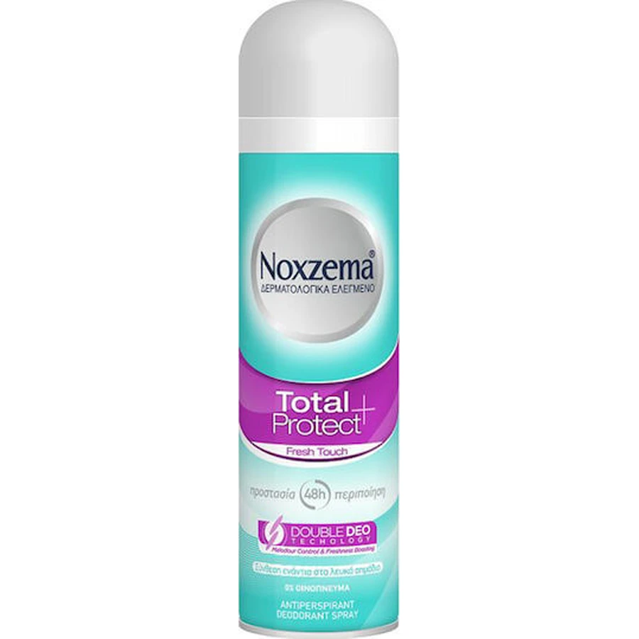 Noxzema Total Protect Fresh Touch Antyperspirant Dezodorant antyperspiracyjny 48h Spray 150ml: ceny i cechy