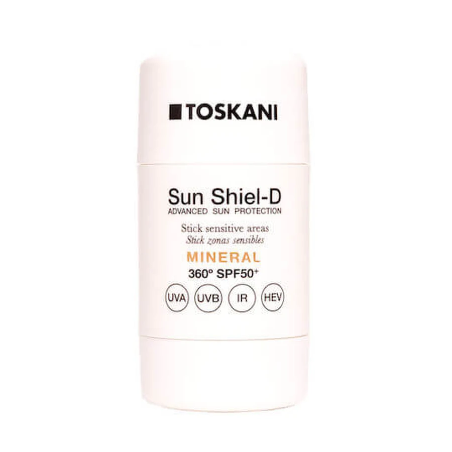 Toskani Sun Shiel-D Mineral Stick Produits de protection solaire Protection solaire (SPF) 50+