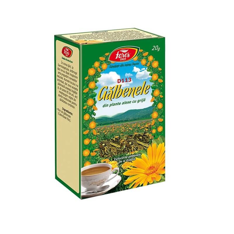 Tee Ringelblume Blumen, D113, 20 g, Fares