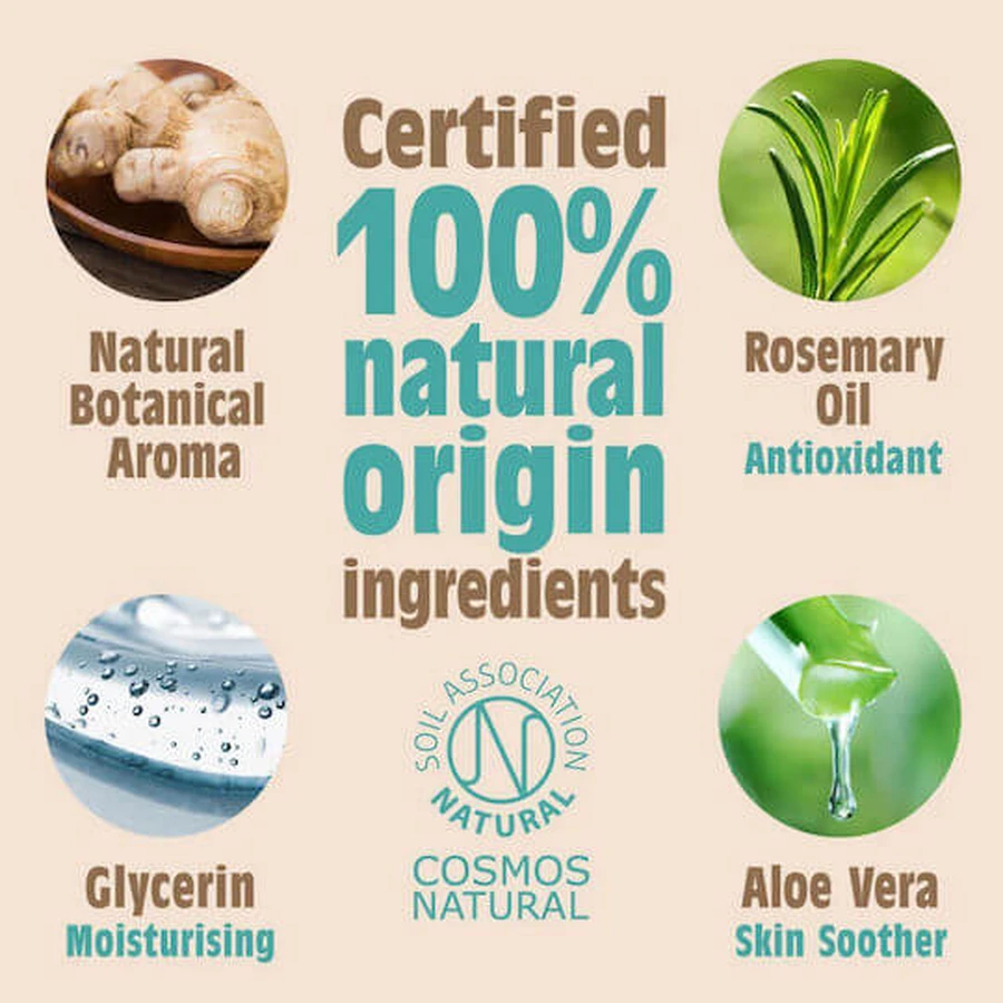 Salt of the Earth Ginger & Jasmine Deodorant sub formă de Refill 300ml