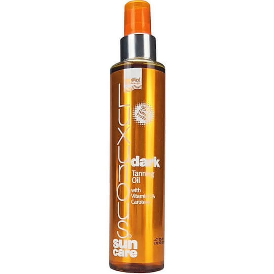 InterMed Luxurious Dark Tanning Oil Ulei de Bronzare pentru Corp sub Formă de Spray 200ml