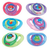 Sucette orthodontique en silicone, 0-6 mois, Nuby