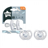 Orthodontische zachte fopspeen, 6-18 maanden, Unisex, TT0278, Tommee Tippee