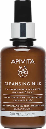 Apivita Kamille & Honing Emulsie Gezicht & Ogen 200ml