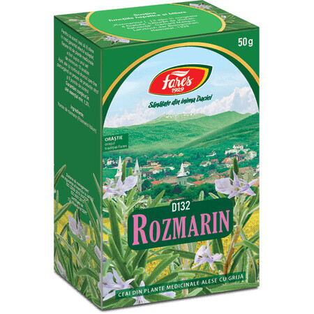 Rozemarijnblad thee, D132, 50 g, Fares