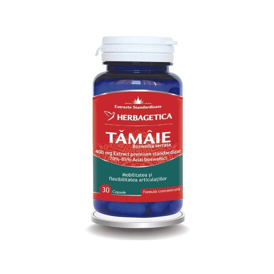 Tamaie Boswellia Serrata, 30 capsule, Herbagetica