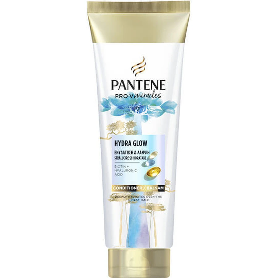 Pantene Hydra Glow Feuchtigkeitsspendende Spülung für trockenes Haar 160ml