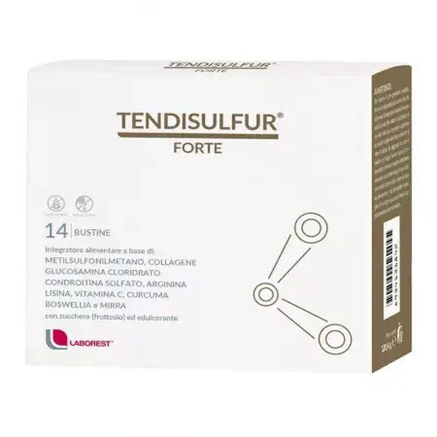 Tendisulfur Forte, 14 plicuri, Laborest Italia