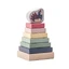 Wooden toy Pyramid 3, 18 months+, Cubika