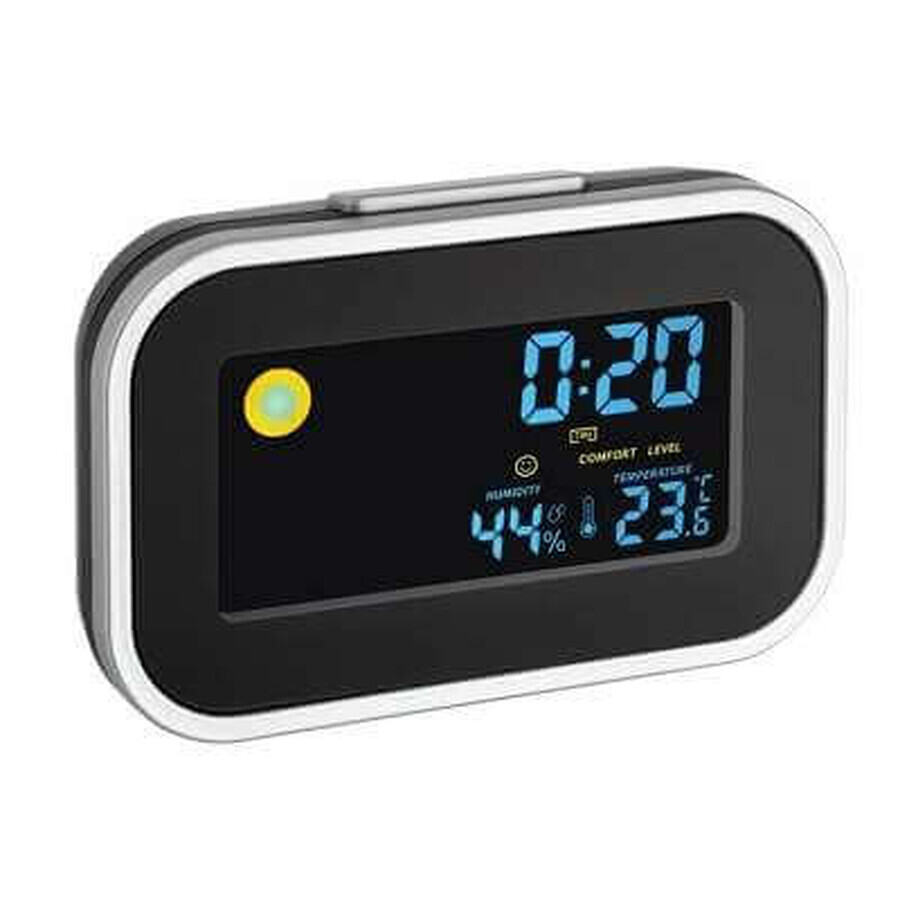 Thermo-hygrometer met klok en alarm, 60.2015, TFA