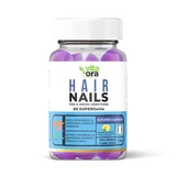 Super Gelee Cheveux et Ongles, saveur citron, 60 gelées, Vita Ora