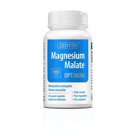 Malato de magnesio Optimum 1000 mg, 30 cápsulas, Zenyth