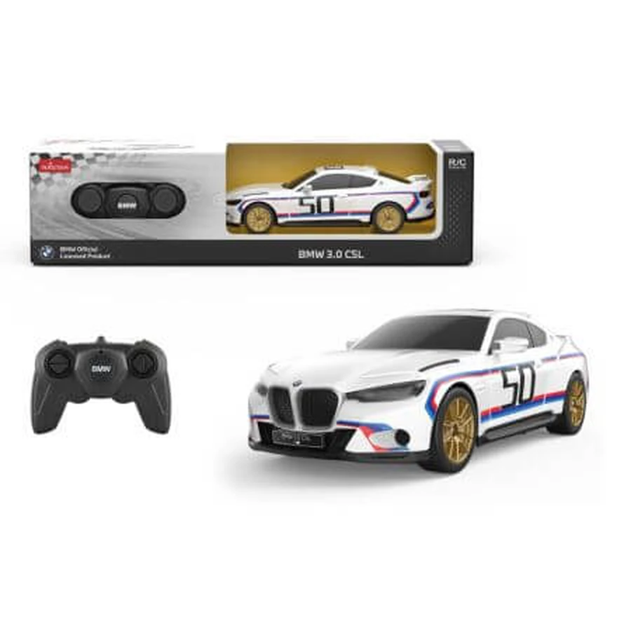 Auto met afstandsbediening, schaal 1:24, BMW 3.0 CSL, 6 jaar+, Rastar
