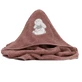 Geborduurde badhanddoek, 75x75 cm, Bunny Berry, Fillikid