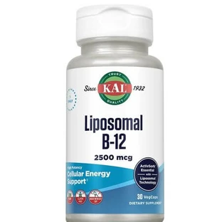 Liposomal B12, 2500 mcg, 30 gélules, Kal
