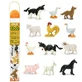 Set of hand painted figurines, Farm animals, 3 years+, 12 pieces, Safari Ltd