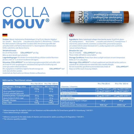 CollaMouv Original Collagen Drinkshot 30x25ml, BHW Bayerische Heilmittel