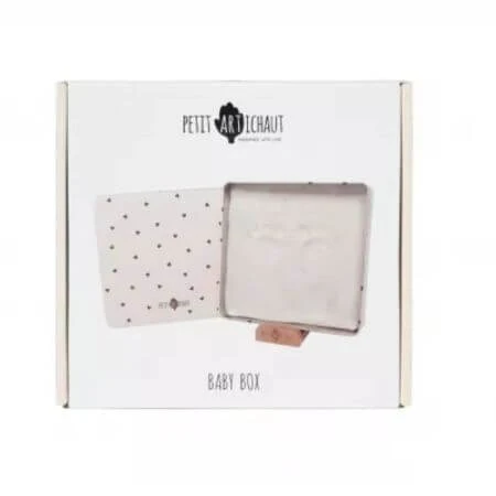 Square Pretty Hearts, Petit Artichaut babypakketdoos