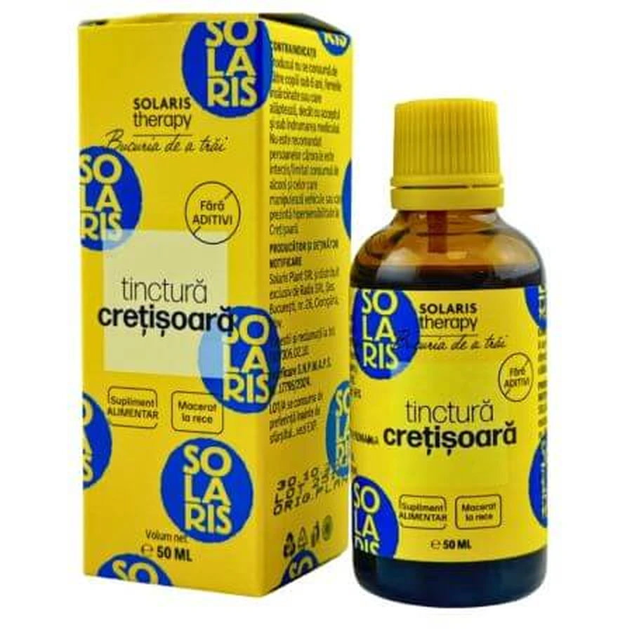Tincture of Cretisoara, 50 ml, Solaris