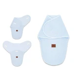 Wikkelsysteem voor baby's, thermofrotte stof, 0-3 maanden, Blauw, Miminu