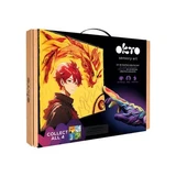 Set de pintura 3D con arcilla ligera, 29 x 29 cm, Manga - Fuego, Okto