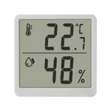 Digital room thermometer and hygrometer with magnet, White, 1 piece, TFA