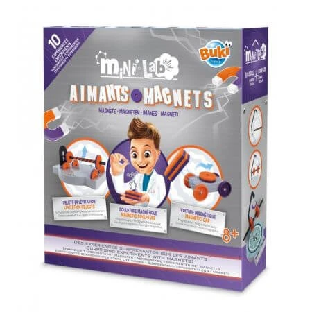 Mini magnetisch lab, 8 jaar+, Buki