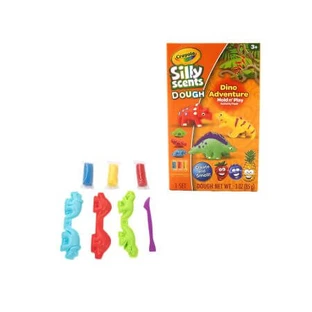 Silly Scent Spielknete und Zubehörset, Dinosaurier, ab 3 Jahren, Crayola