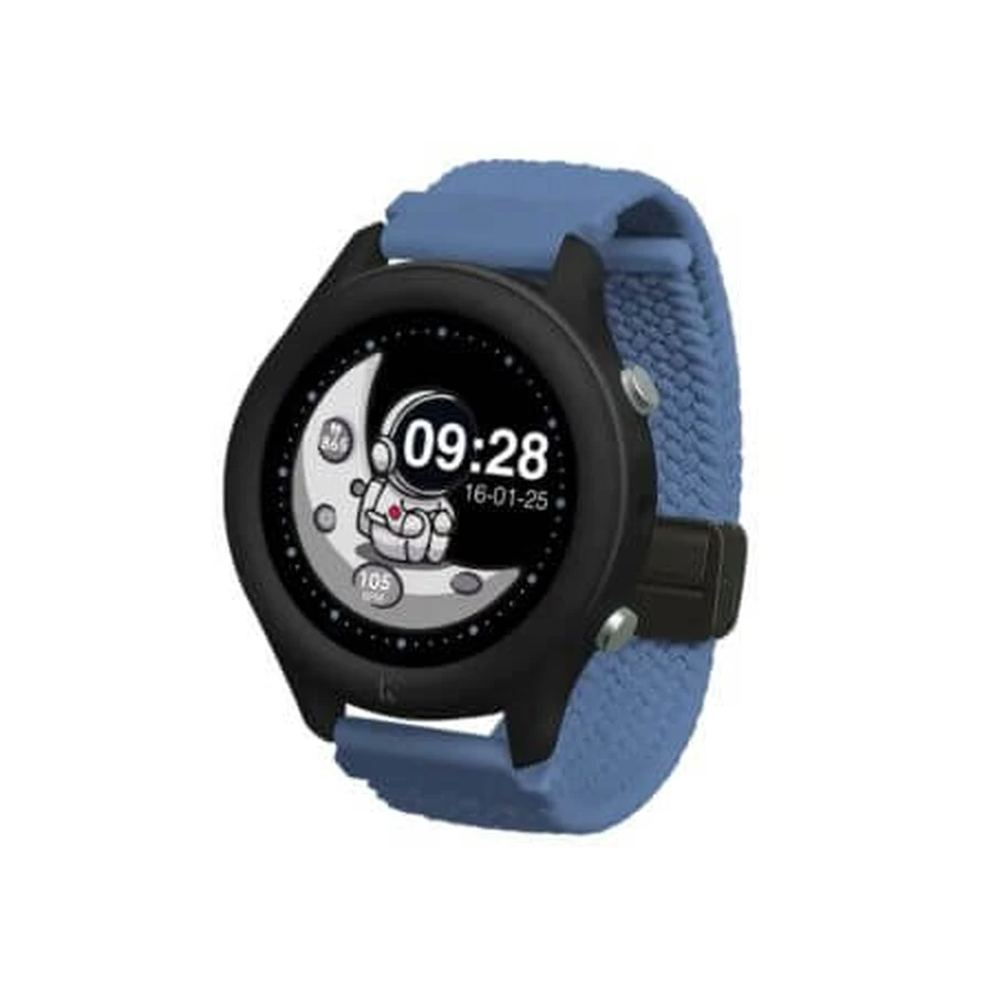 SmartWatch voor kinderen, Blauw, K-Watch, 8 jaar+, Kidywolf