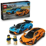 Lamborghini Revuelto und Huracán STO, ab 10 Jahren, 77238, Lego Speed Champions