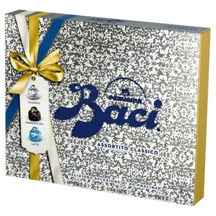 Kerstdoos assorti chocolade pralines, 250 g, Baci
