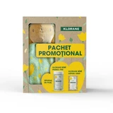 Klorane Bebe Baby Beschermend Poeder 75 g + Biologische vaste zeep voor lichaam en haar 100 g + Klorane Baby Pluche Konijntje