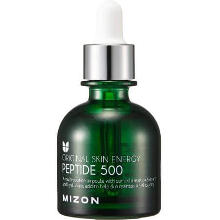 Geconcentreerd antirimpelserum voor het gezicht met 9 soorten peptiden Peptide 500, 30 ml, Mizon