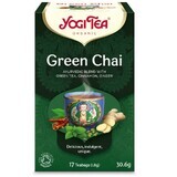 Green Chai Tea, 17 bags, Yogi Tea