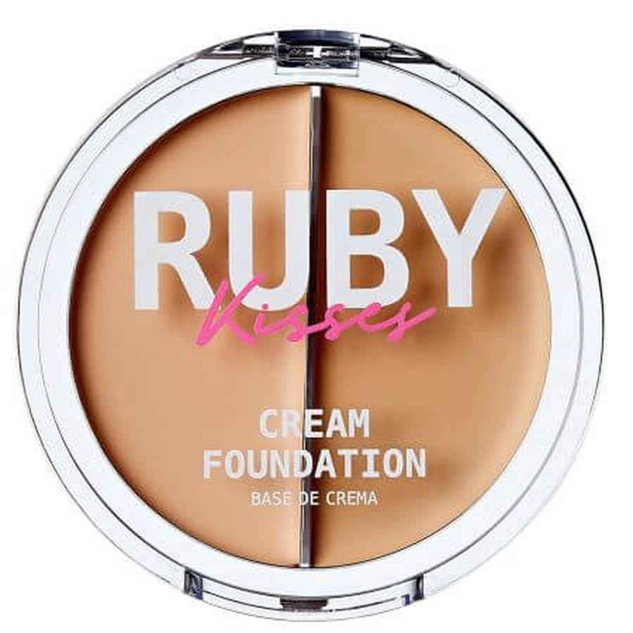 Duo Cream Foundation Compact Niveau 2, 12 g, Ruby Kisses