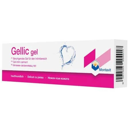 Verzachtende intieme gel Gellic, 20 g, Montavit