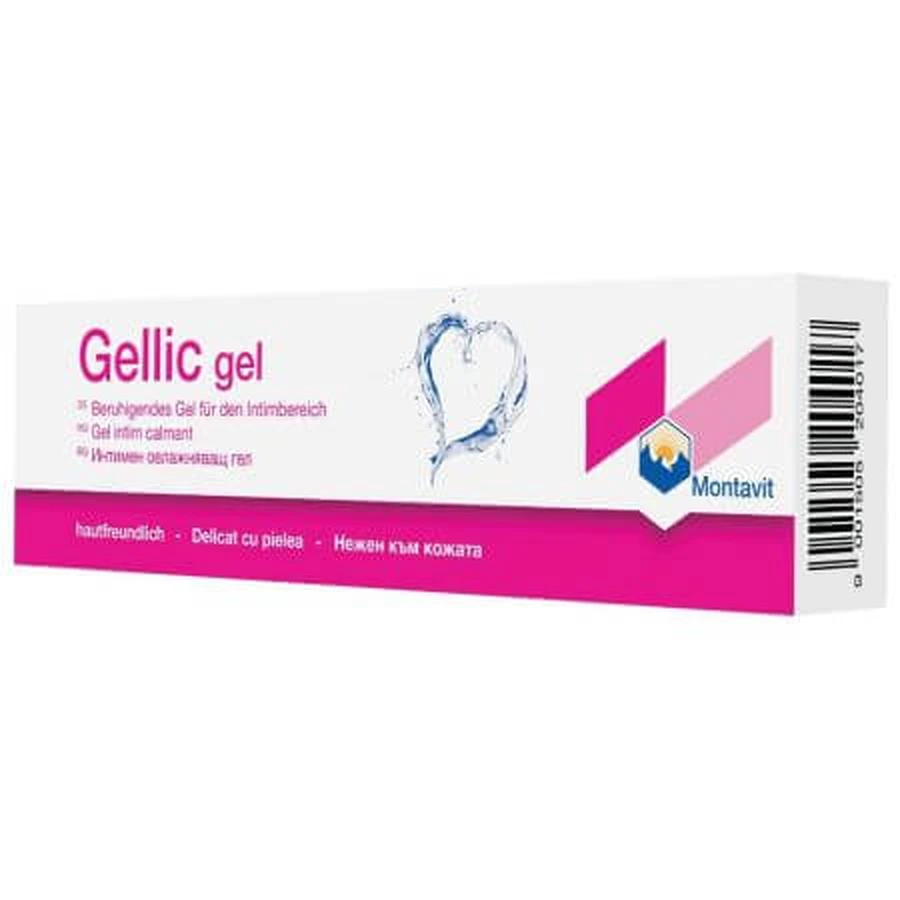 Verzachtende intieme gel Gellic, 20 g, Montavit