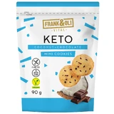 Frank&Oli Keto, Mini-Kekse, Kokosnuss und Schokolade, 90 g