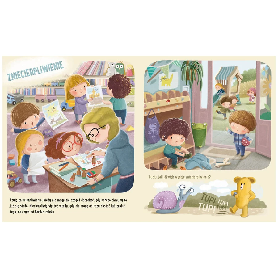 Feluś und Gucio lernen über Gefühle, Kinderbuch