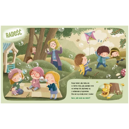 Feluś und Gucio lernen über Gefühle, Kinderbuch