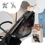 Sipo, mesh universele organiser - trolley tas, maat XL, zwart, 1 st