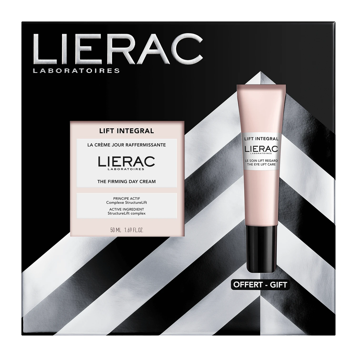 Lierac Lift Integral set, verstevigende dagcrème, 50 ml + liftende oogverzorging, 15 ml gratis