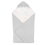Lionelo Travel Swaddle Blanket, zitdeken, Grey Balloon, 90 x 90 cm