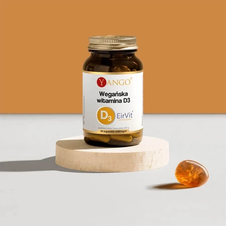 Yango Vegan Vitamin D3, 90 capsules